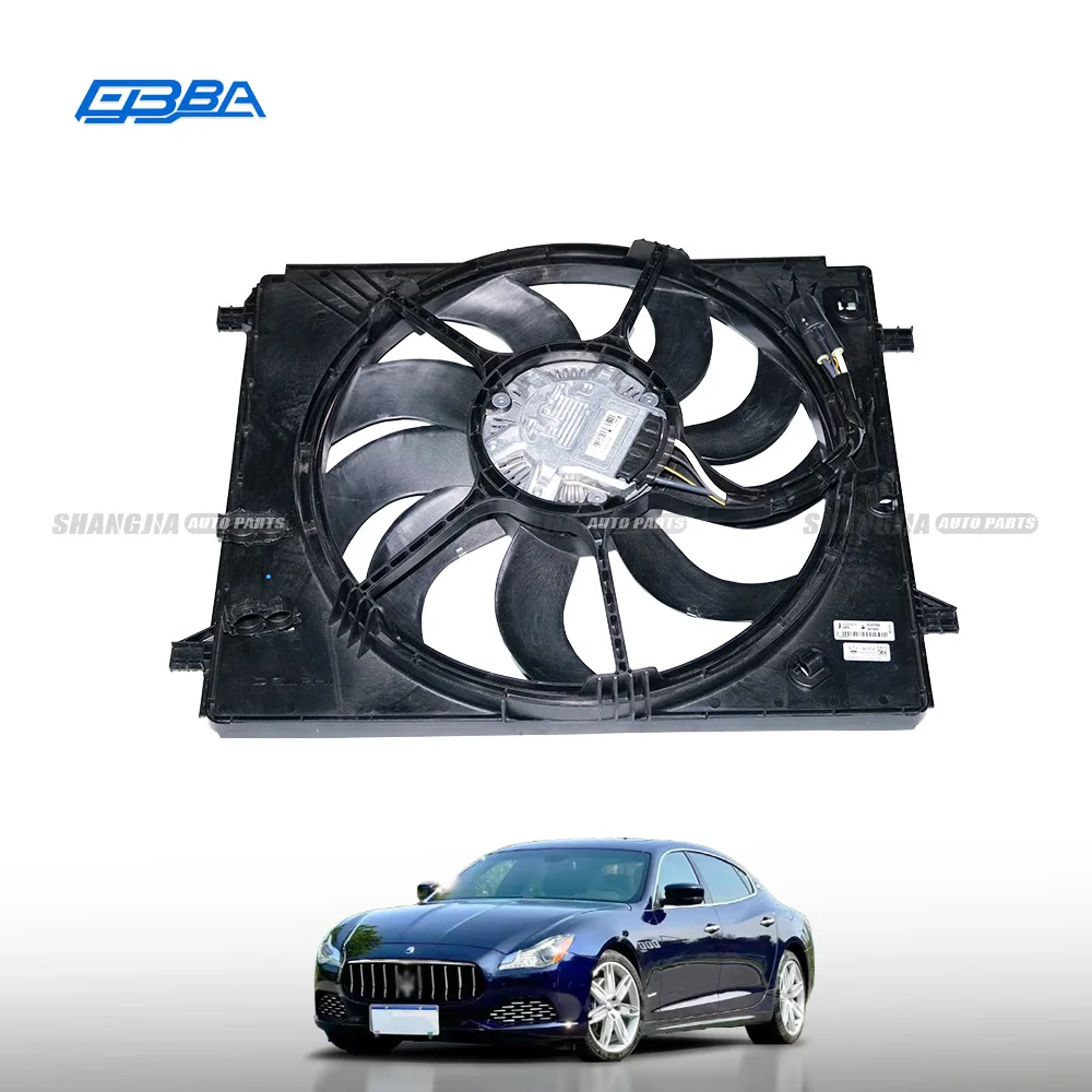 Good Quality Cooling Fan Radiator Fan For Maserati Ghibli Quattroporte 2013 2025 670003403