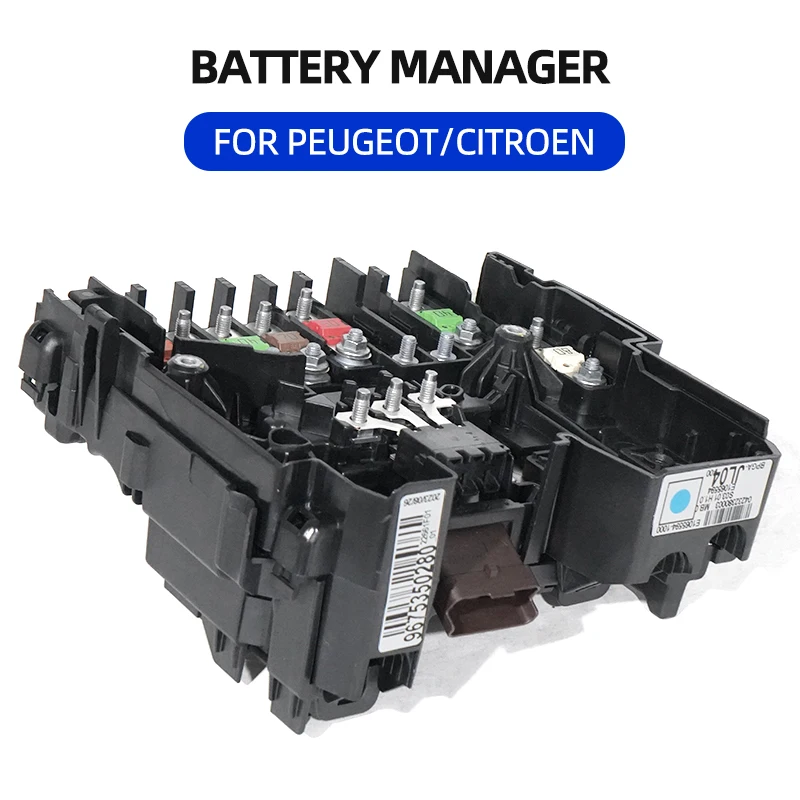 9675350280 9675350380 Management Protection Unit Battery Manager BPGA Module E1065596 For Peugeot 408 308s 4008 For Citroen C4