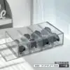 Estuche para gafas estilo cajón de cuatro compartimentos (1 pieza por paquete)
