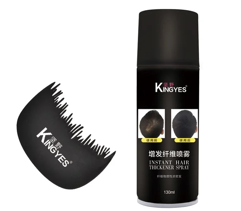Private Label Factory Price Magic Instantly Organic Hair Thickening Spray for Hair Fiber