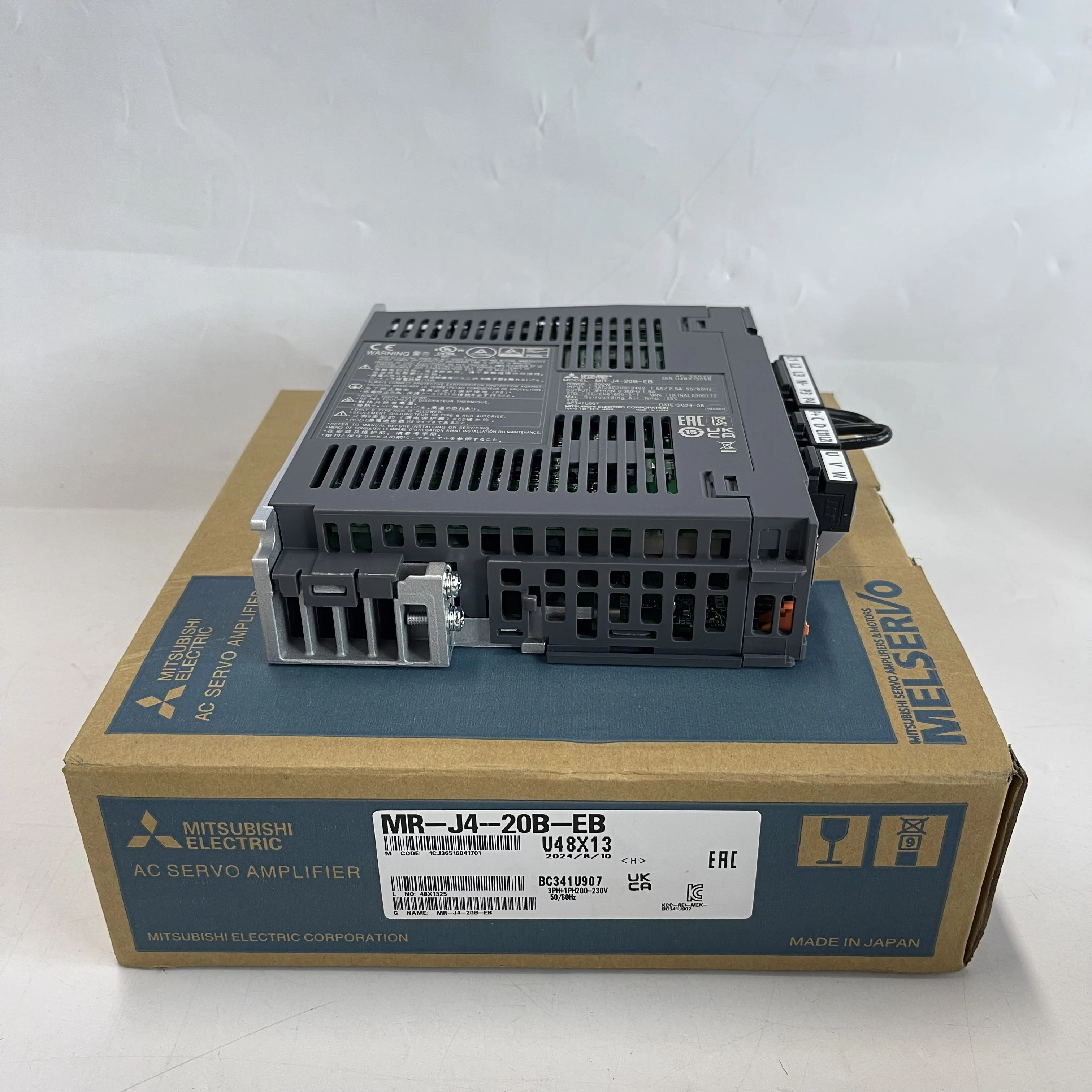 MITSUBISHI AC Servo Amplifier MR-J4-20B-EB