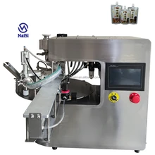 Small automatic Stand Up Suction Bag Milk Liquid Filling Machine Pouch Doypack Filling And Sealing Machine