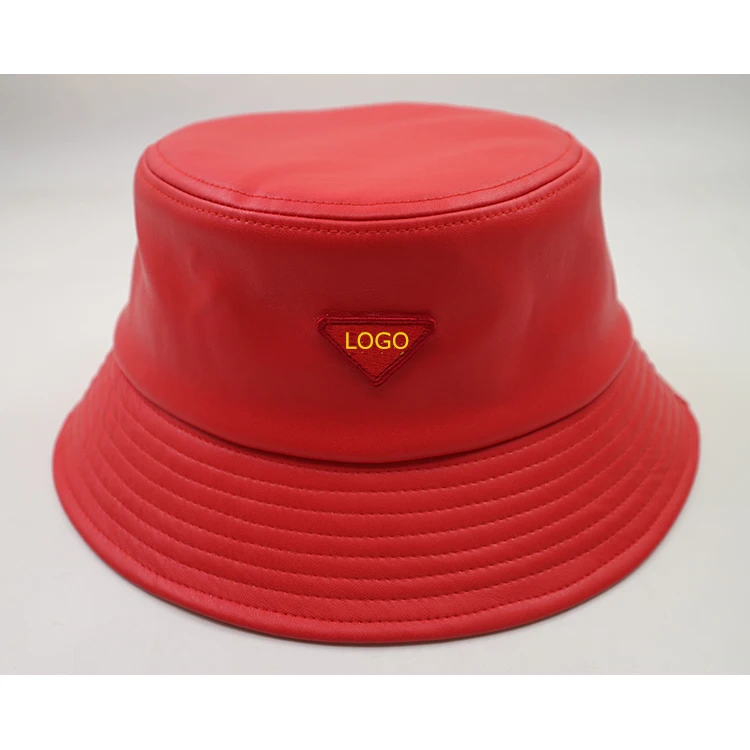 Topi Bucket Wanita Sutra Satin Warna 