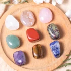 Stone Semi-precious Natural Assorted Color Crystals Tumbled Stone Polished Stone Crafts Semi-Precious Stone Chakra Healing For Meditation And Yoga