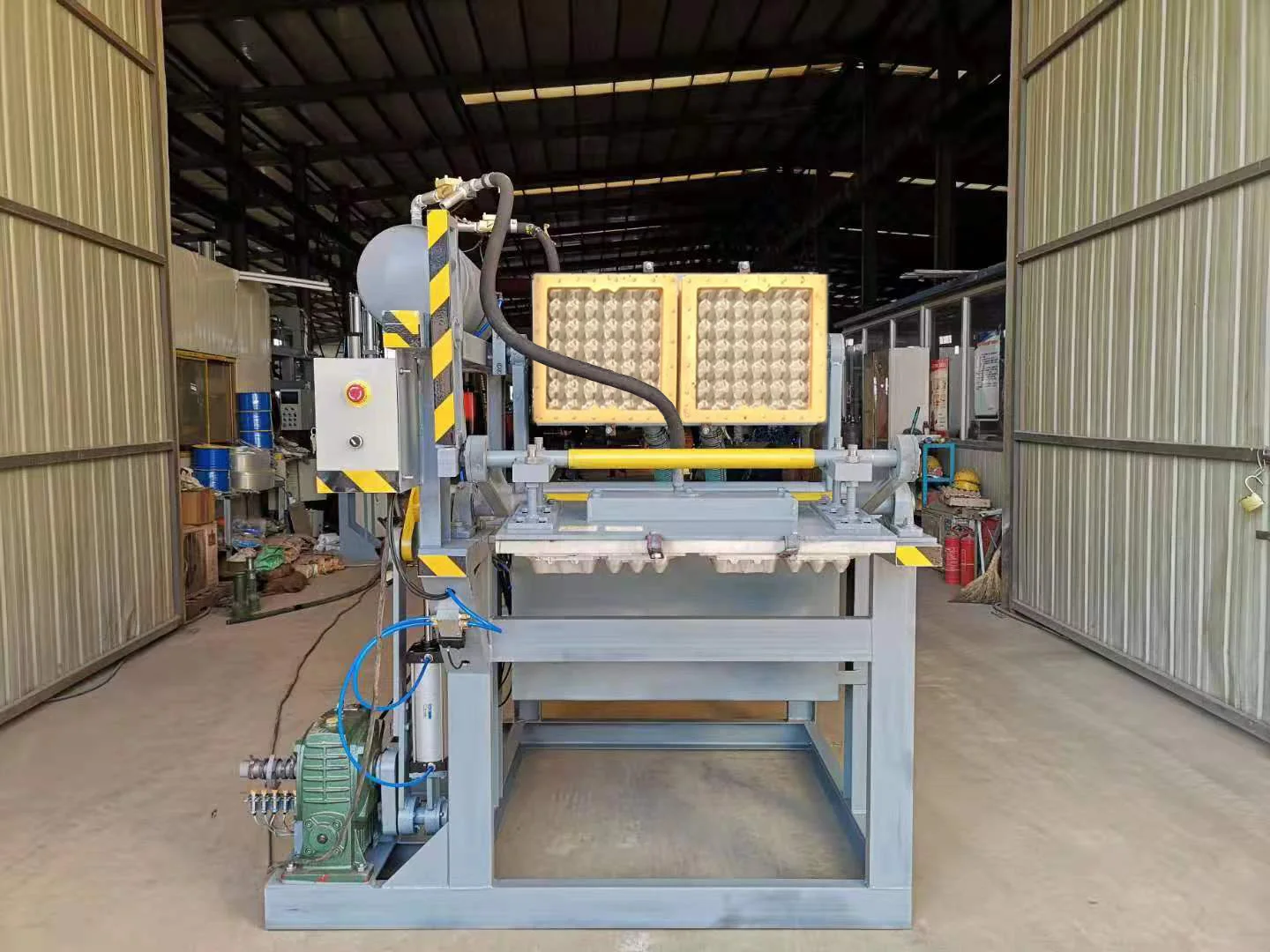 Small Investment Automatic Carton Mini Small Pulp Quail Paper Egg Tray Making Machine