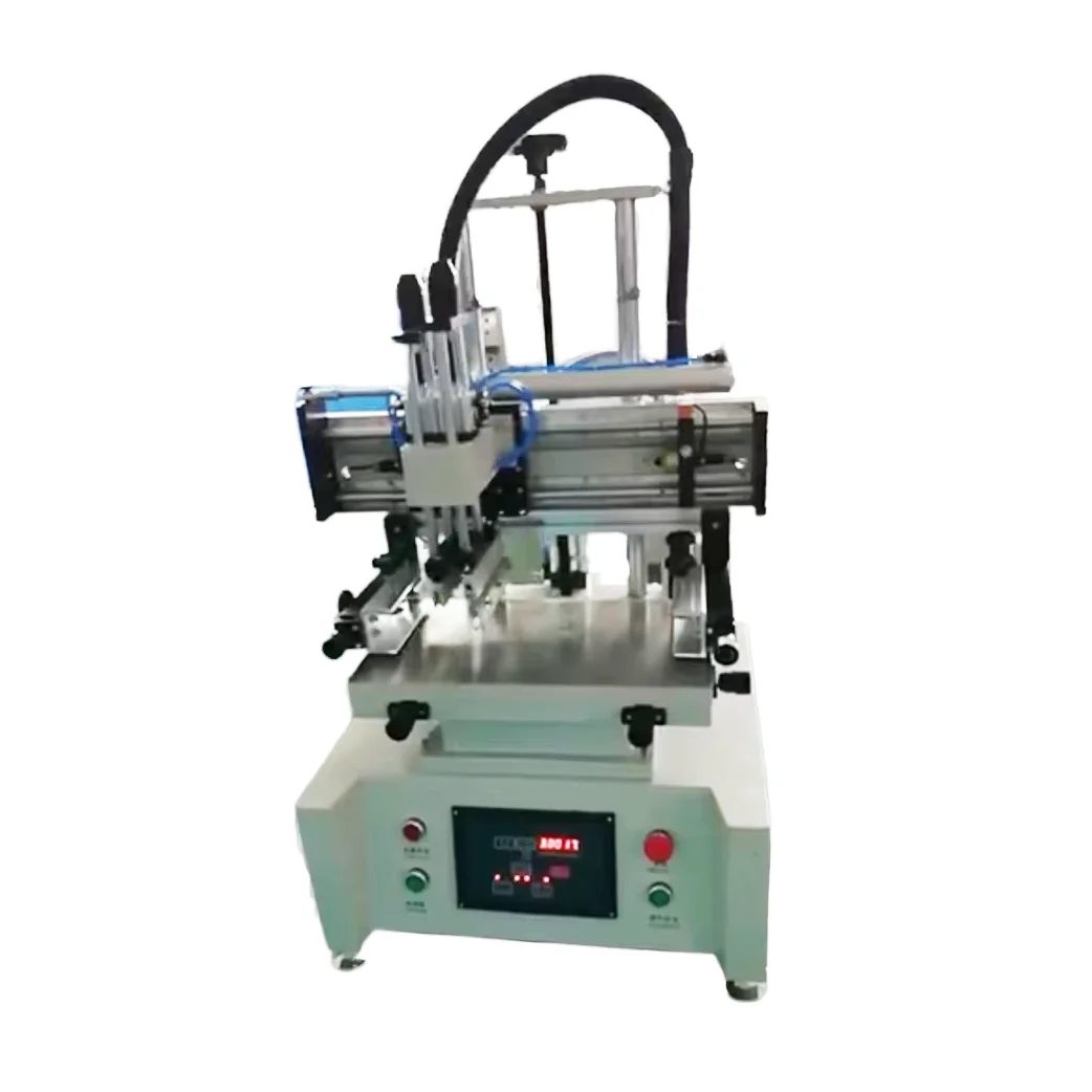Desktop Flat Screen Printer for Logo Printing Ceramic Plate/Sd Card Mobile Keyboard, Eyeglass PVC Film, Paper ,Plastic Bag