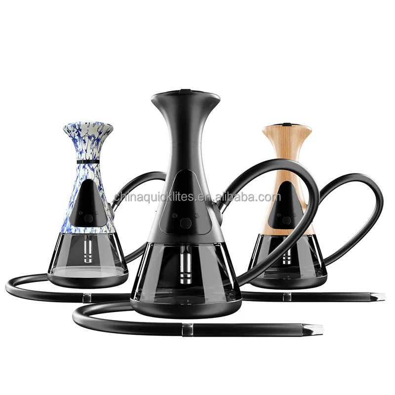 Eco Real Shisha Smoking E-hookah Electronic Smoking Device Hookah CHICHA E  Shisha with Laong Time No Charcoal Smoking
