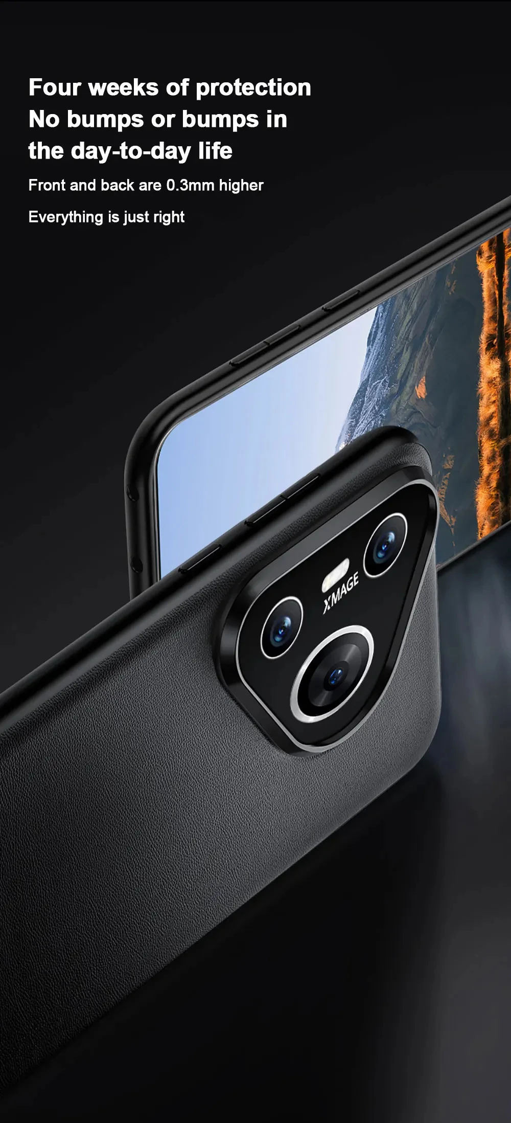 product pu leather for pura 70 pro ultra p60 50 anti fall shockproof magnetic design simple business pure color sjk422 for-11