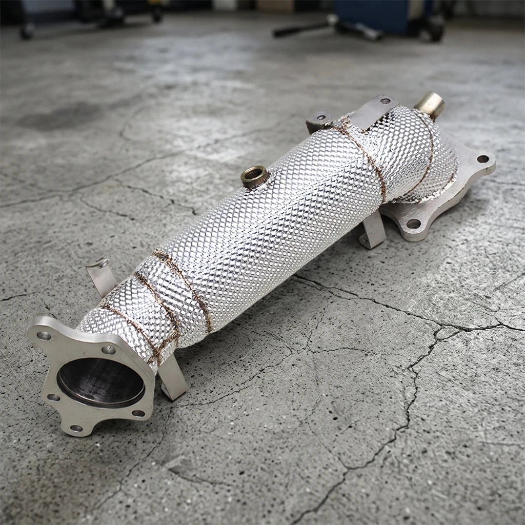 1 Straight Downpipe For Honda Civic Type R / Type-R FK8 FL5 2.0T 2015-2023 Straight Test Pipes