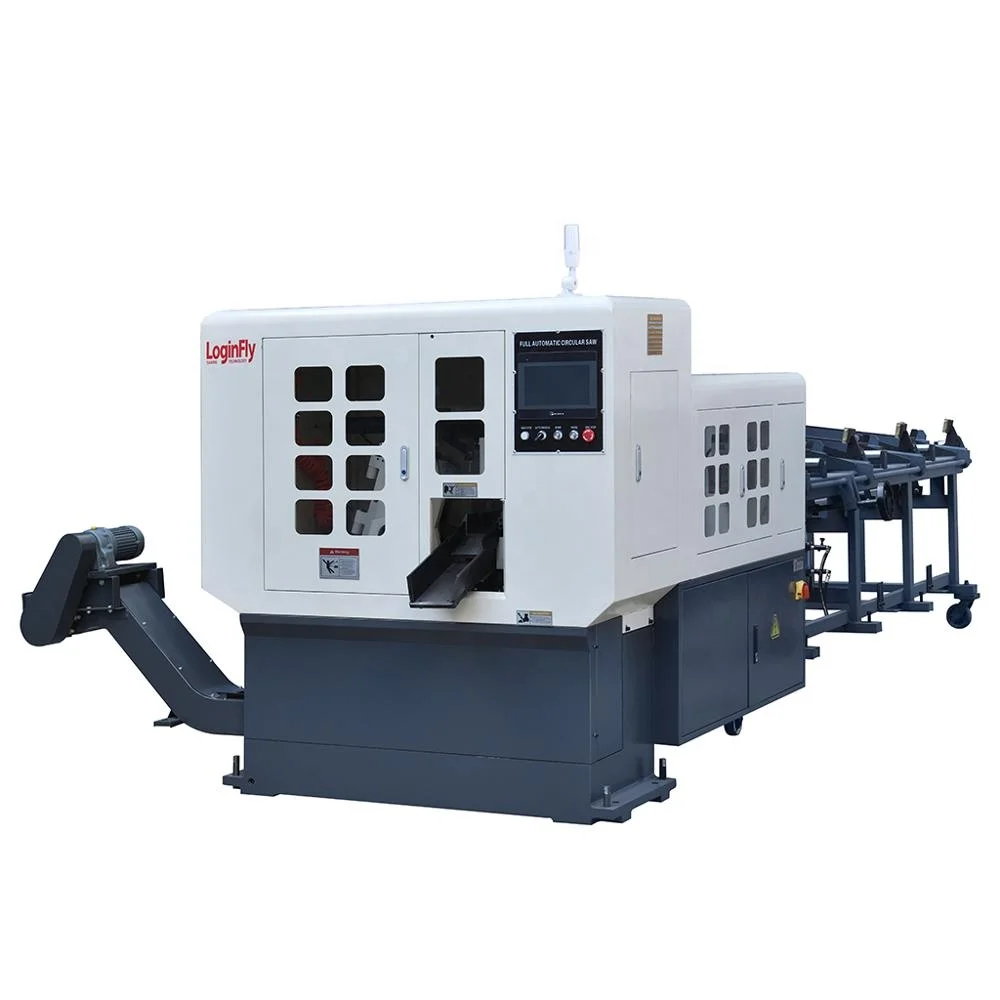 LYJ-70 CNC Full Automatic Cold Circular Saw Cutting Machine Hydraulic Tension Band Saw with New Condition Motor Without Burrs