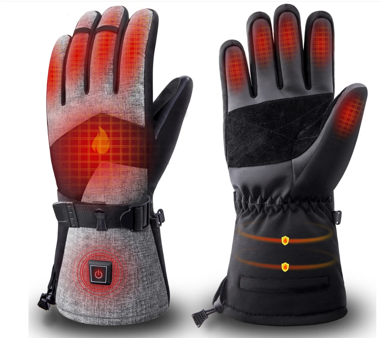 Батарея 3 м с электроприводом подогревом тонкий внутренний перчаток и термографический принтер