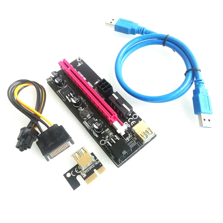 Hot Selling USB Extender PCIE PCI-E Computer Accessories Desktop Riser PCI E for Video Card