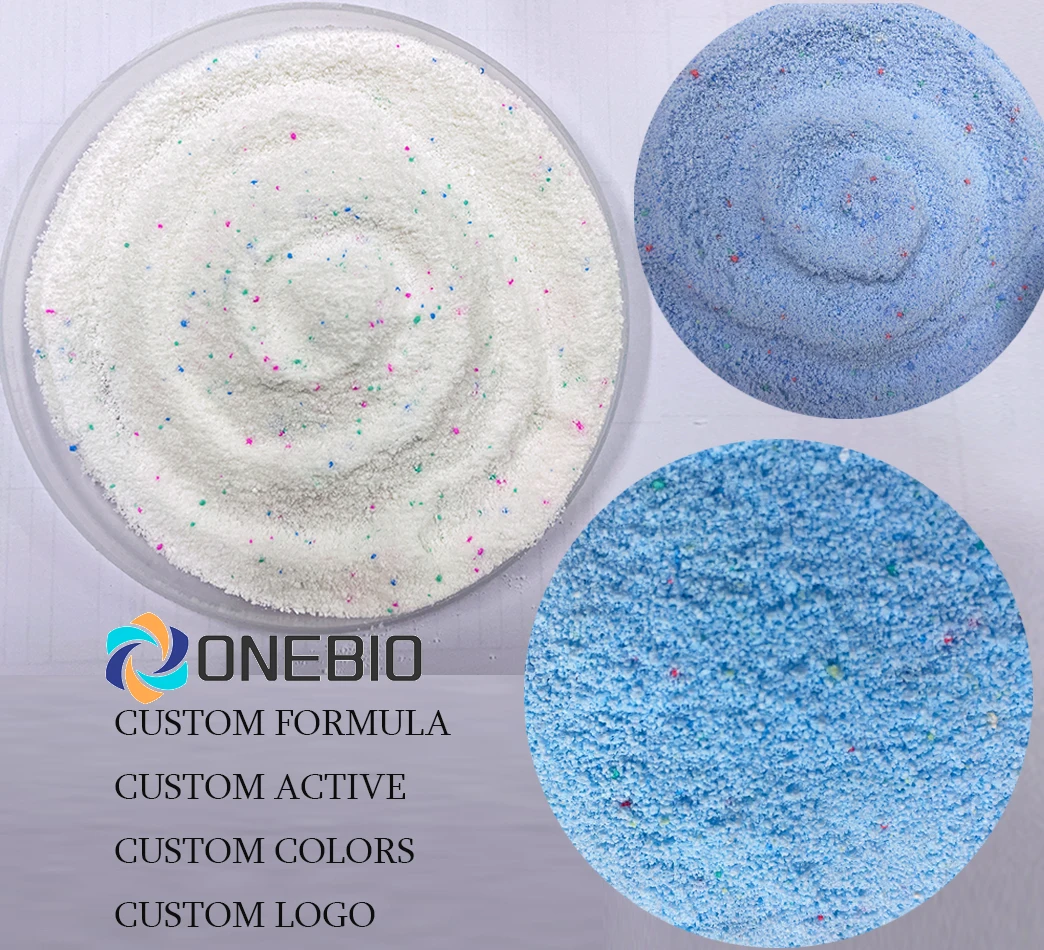Small Packing 30g 35g 125g 25kg Bag Dash Washing Powder African Laundry Powder High-foam Laundry Detergent