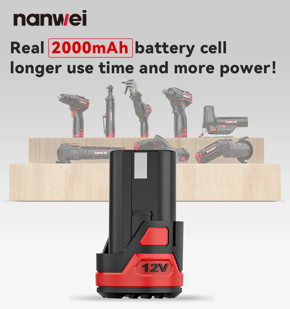 Nanwei 12v Series Power Tools Multifunction Tools Type C Interface