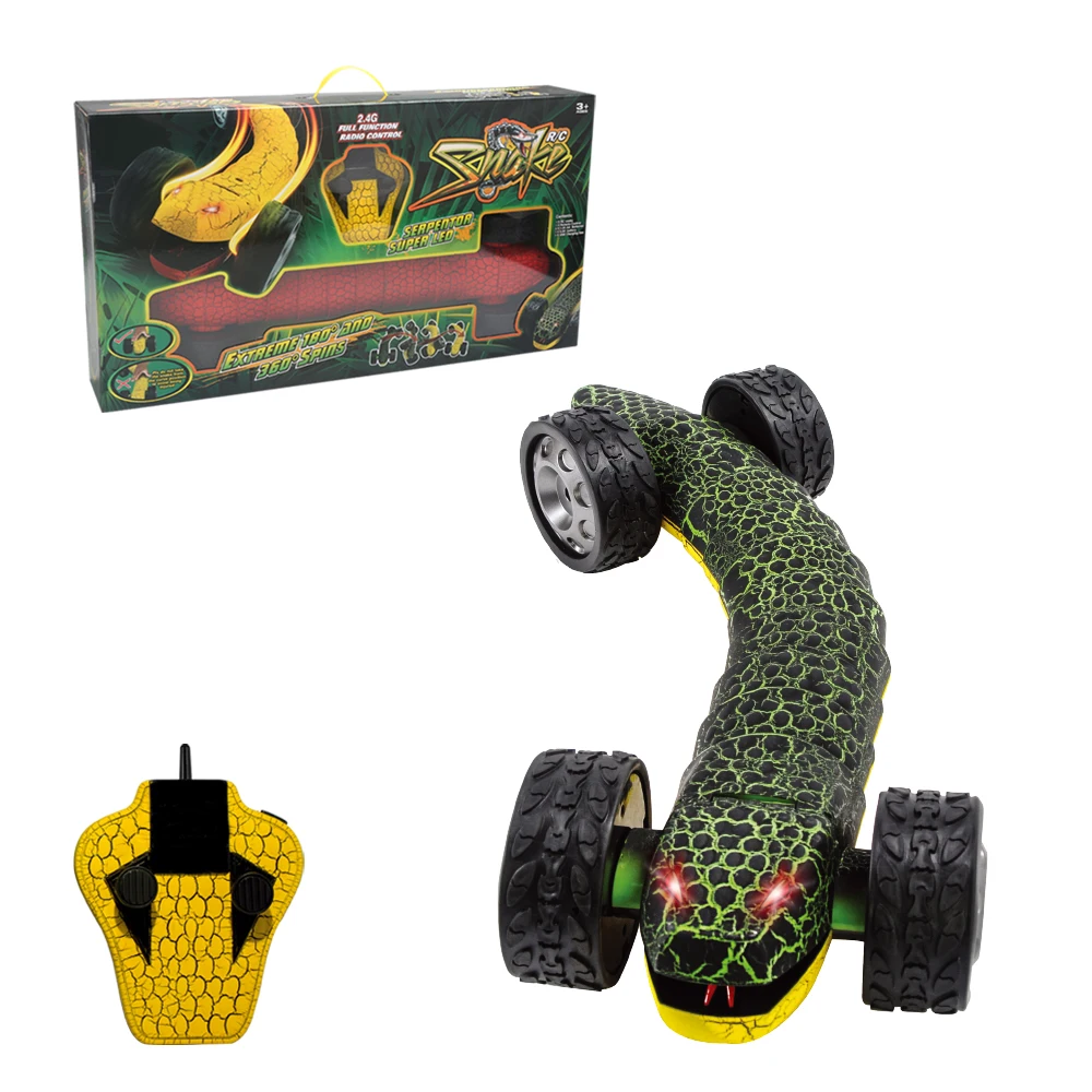 Source 2.4G Full Function Remote Control Snake Toy Simulation Toy with Serpentor LED Extreme 360 Degree and Degree Spin on m.alibaba.com