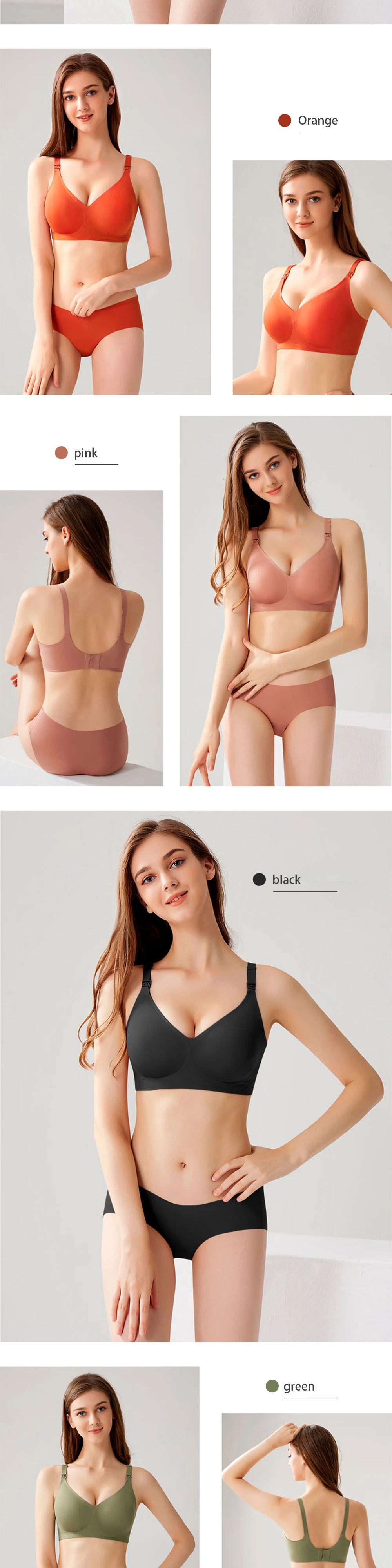 Seamless Nursing Bra Motherhood Maternity Bra Breathable Pregnant Women