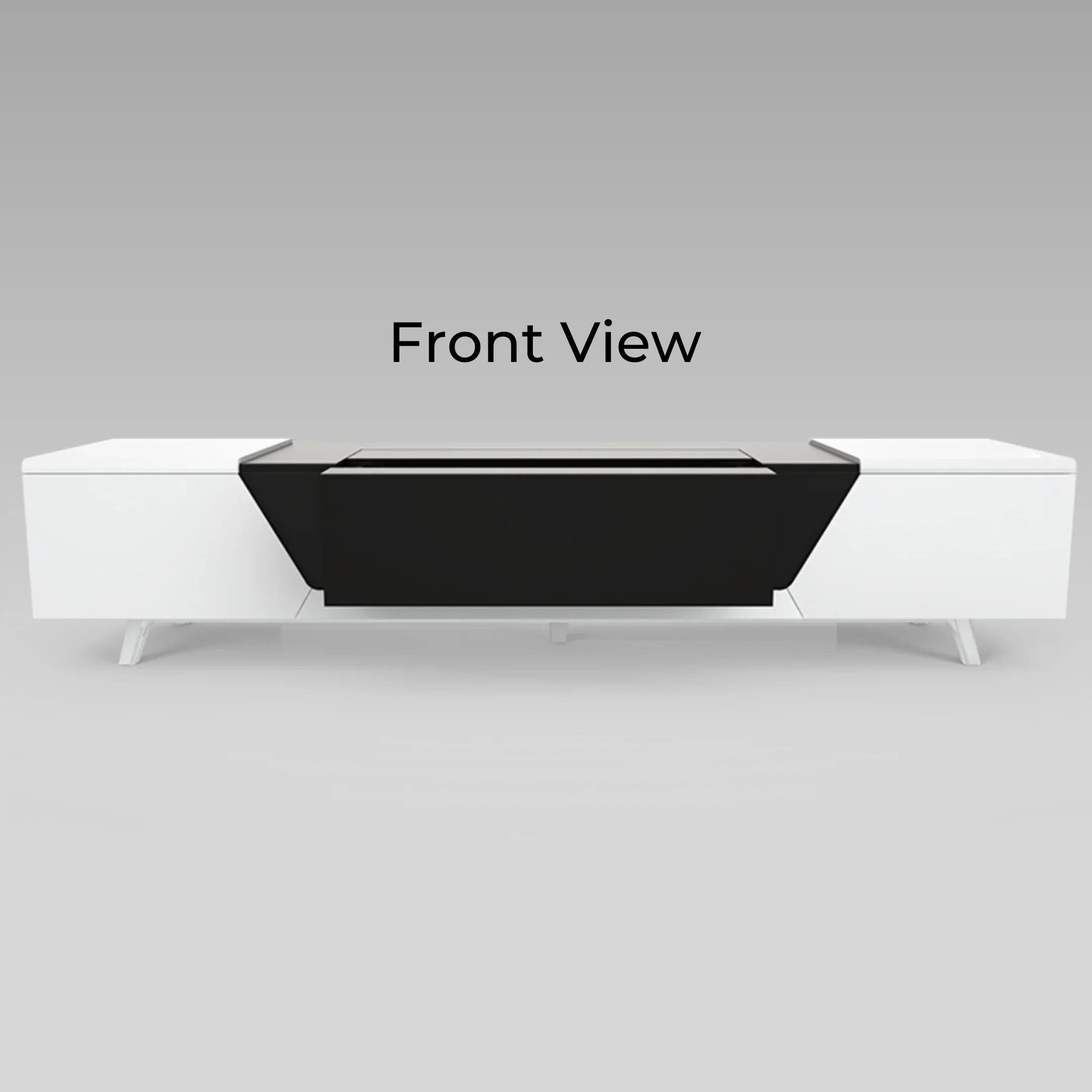 Modern Tv Stand With Projector Shelf 100 Inch 120 Inch Ust Projector