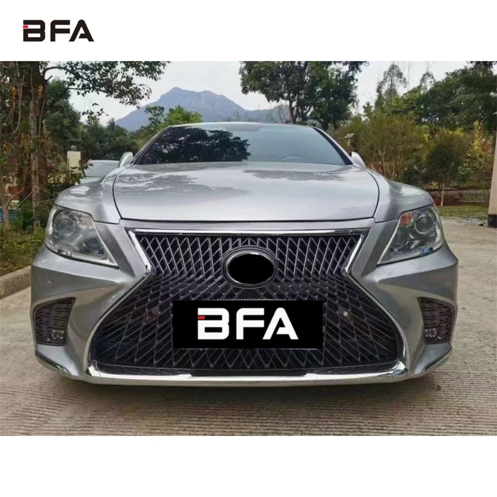 Lexus LS460 Upgrade - New Front Bumper Grille 2018 Style