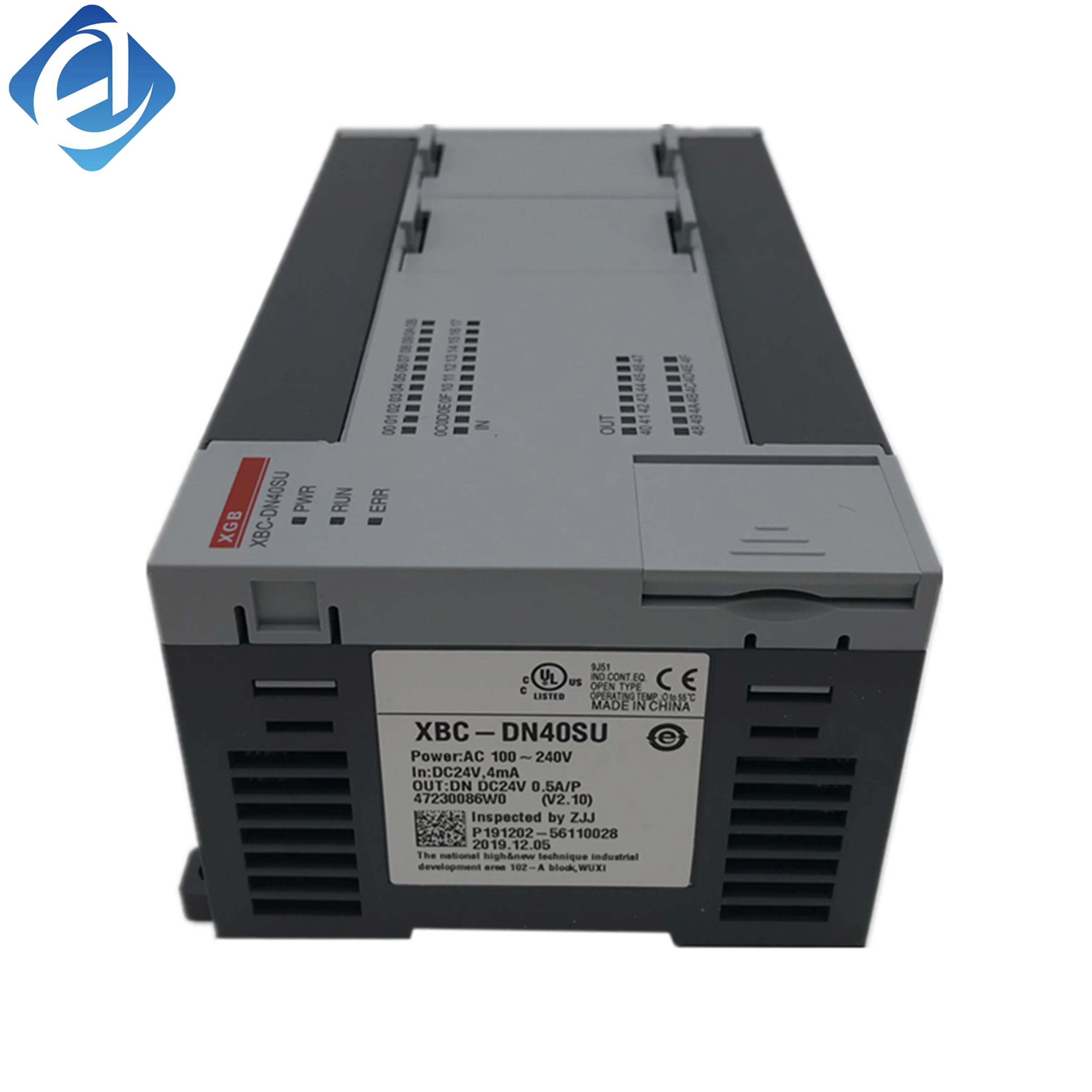 New Original XBC-DN40SU XBC series integrated PLC controller with complete digital I/O configuration. It supports logic operation, high-speed counting and pulse output, equipped with strong anti-interference capability