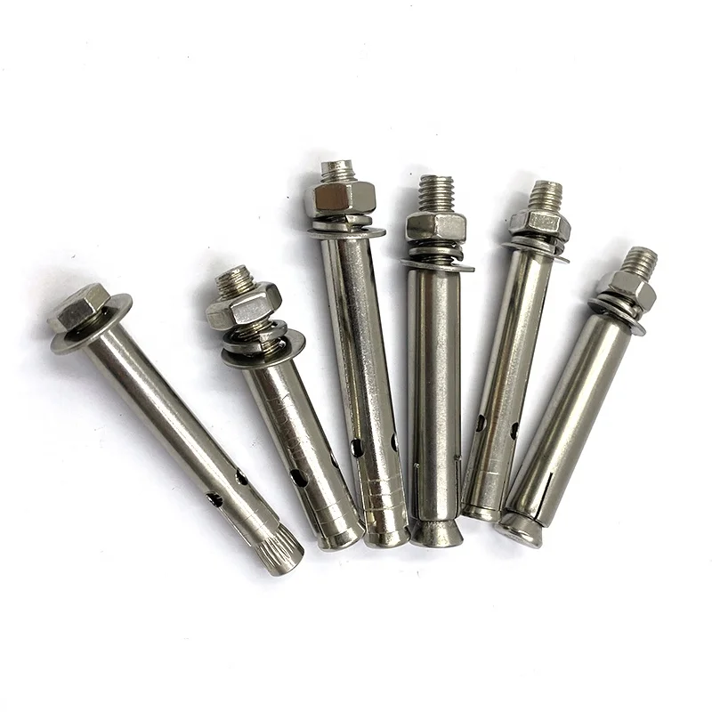 M6-M24ステンレス鋼ウェッジアンカーボルトコンクリートアンカー