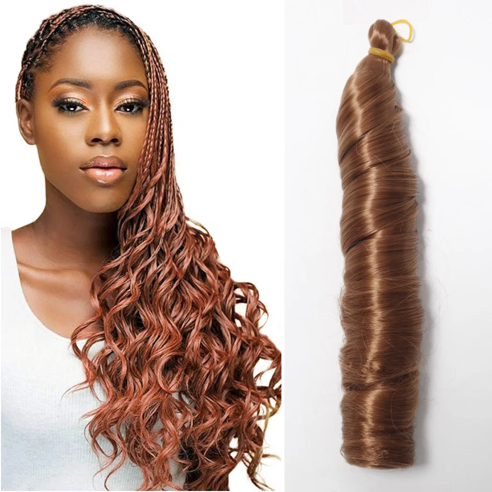 150g 24inch Crochet Braid Attachments Braids Spiral French Curls   H993579b5c5924b568d85b94dcd6b0451H 