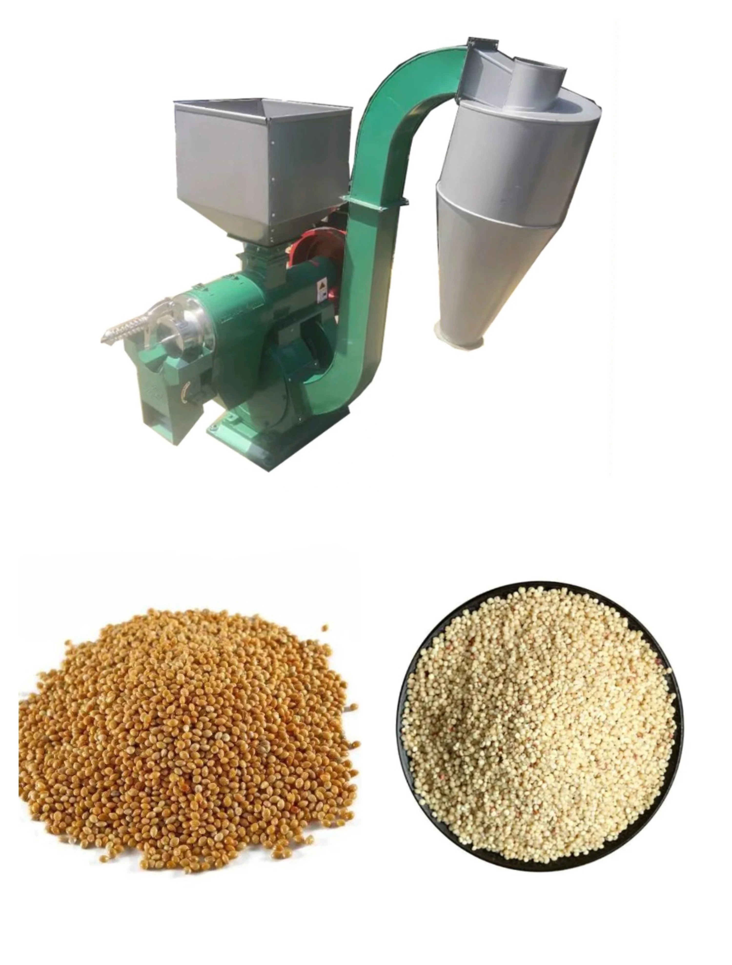 High Quality Profitable Cereal Buckwheat Hulling Mill Machine Wheat Grain Grinder Machinery
