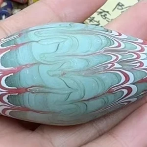 30mm Tibetan Dzi Beads Prayer  Wholesale Natural Precious Dzi Agate Loose Beads for Jewelry Making Coated Vanished