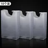 10-pack of flip-top protective cases