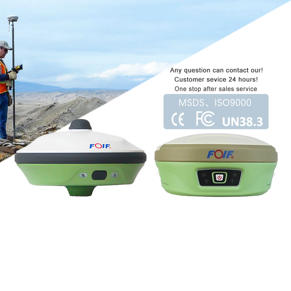 FOIF A90+A70 AR Gps Rtk Base And Rover Gnss Surveying Equipment Waterproof/dustproof Rtk Gps Receiver Rtk