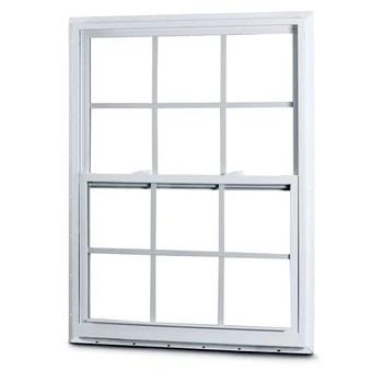 ALUFRONT NFRC AS2047 Wholesale Price Waterproof Fireproof Aluminum Exterior Vertical Single Hung Windows With Screen