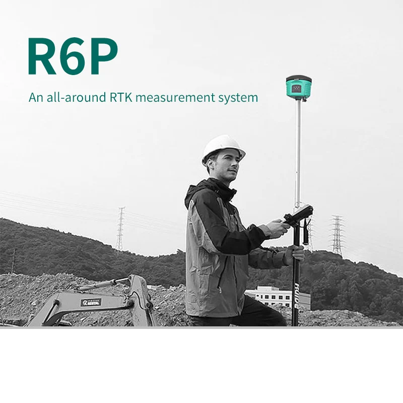 RUIDE GPS GNSS Receiver 1598 Channels RUIDE R6P GNSS Receiver Base and Rover Survey Equipment