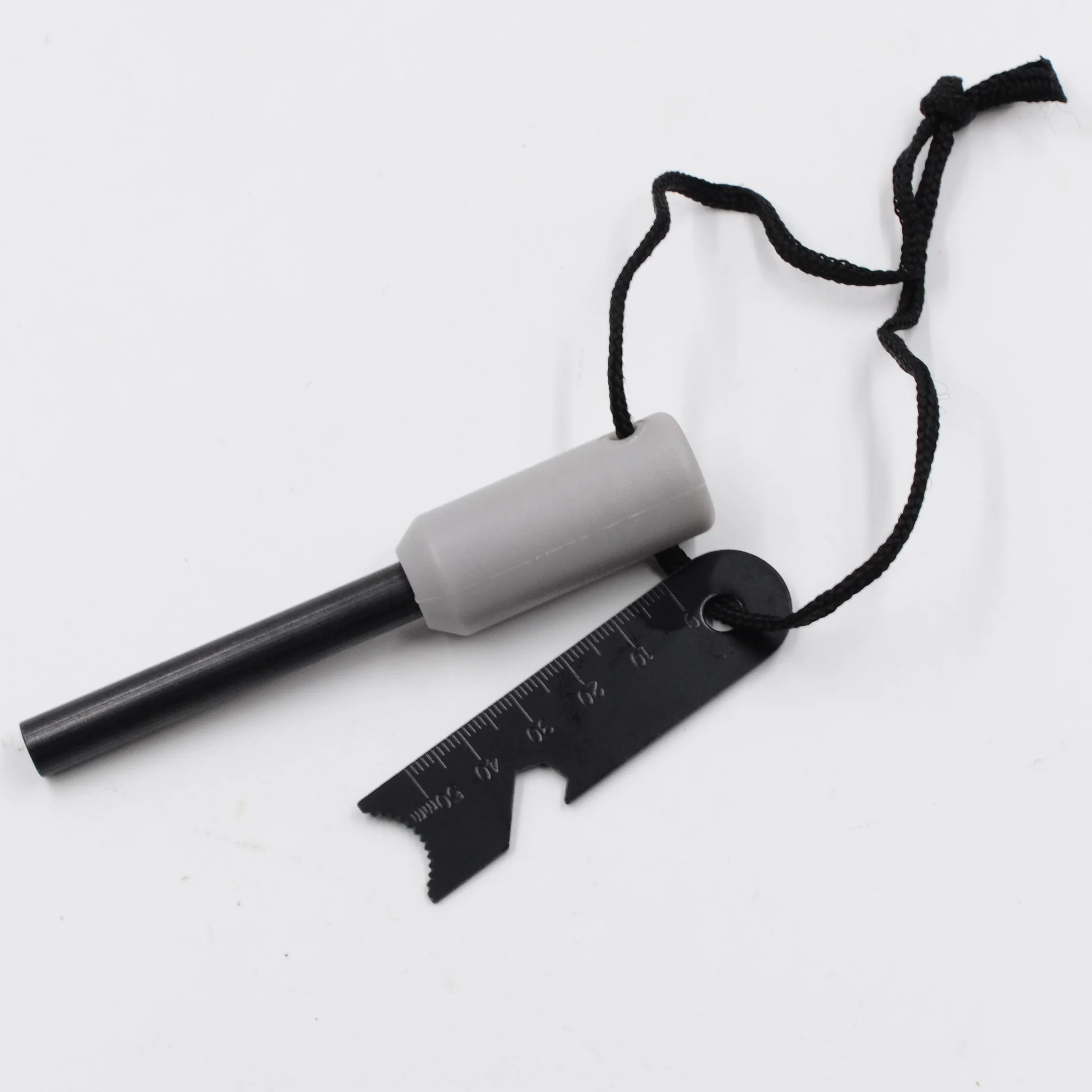 New Gray Survival Bushcraft 9.5mm Diameter Ferro Rod Camping Magnesium Fire Starter for Hiking Climbing supplier