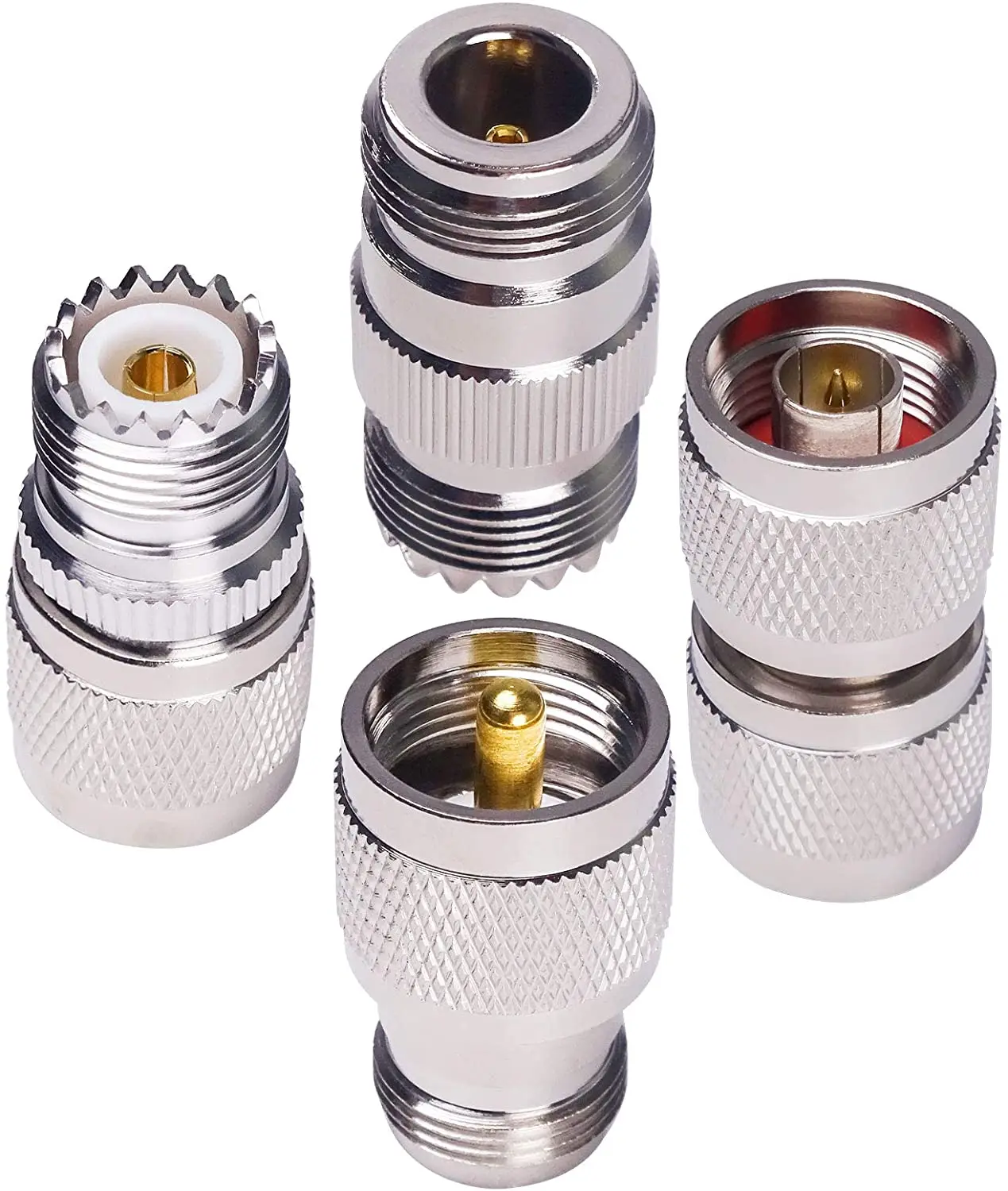N Female To UHF SO-239 SO239 Female Jack Straight Adapter RF Connector - View #9