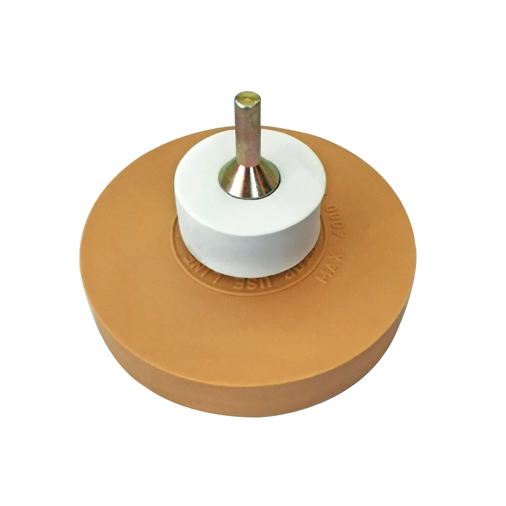 Rubber Eraser Wheel Attachment Vinyl Decal Remover Stripe Off Wheel