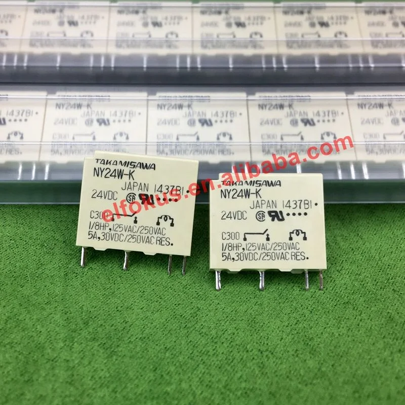 5 Stück JS5-K 5 VDC JS12-K 12 VDC JS24-K 24 VDC DIP-5 8 A Leistungsrelais(12v