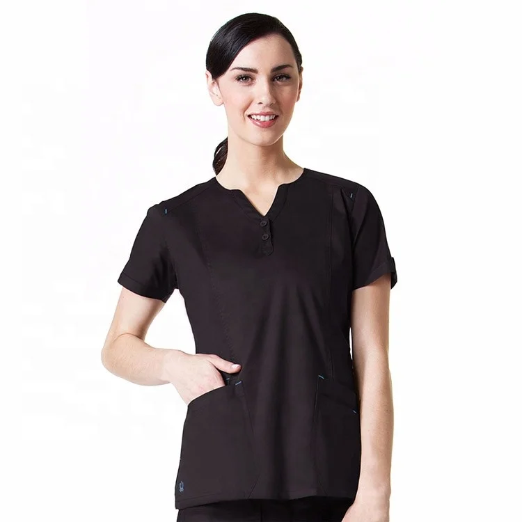 Made in Myanmar OEM Service Elegant Women Scrubs
