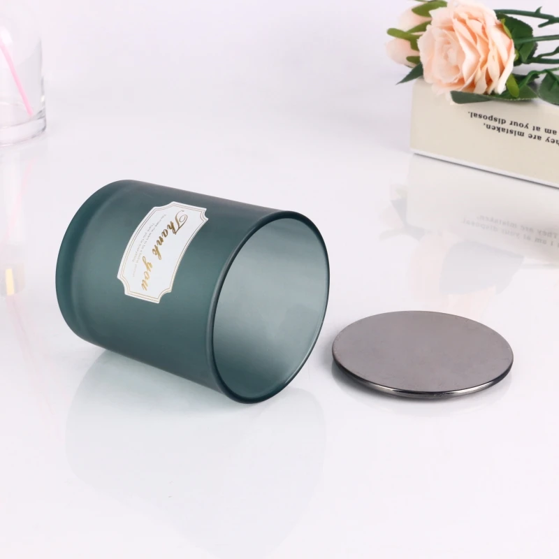 Wholesale Candle Vessels With Lid For Candle Making Luxury Candle