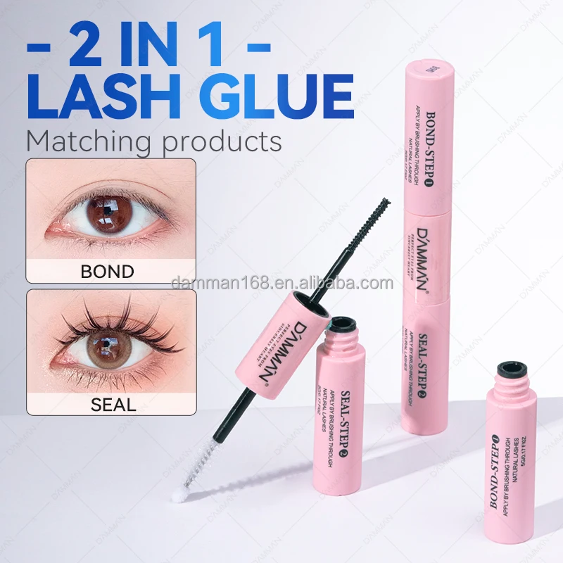 DAMMAN Best Lash Cluster Lash Kit Matte Black Soft DIY Lash Extension Kit for Beginners