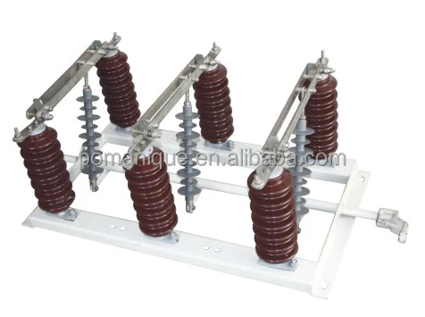 Multiple Line Disconnect Switch 33kv Three Phase Disconnect Switch Disconnector for Power Line System