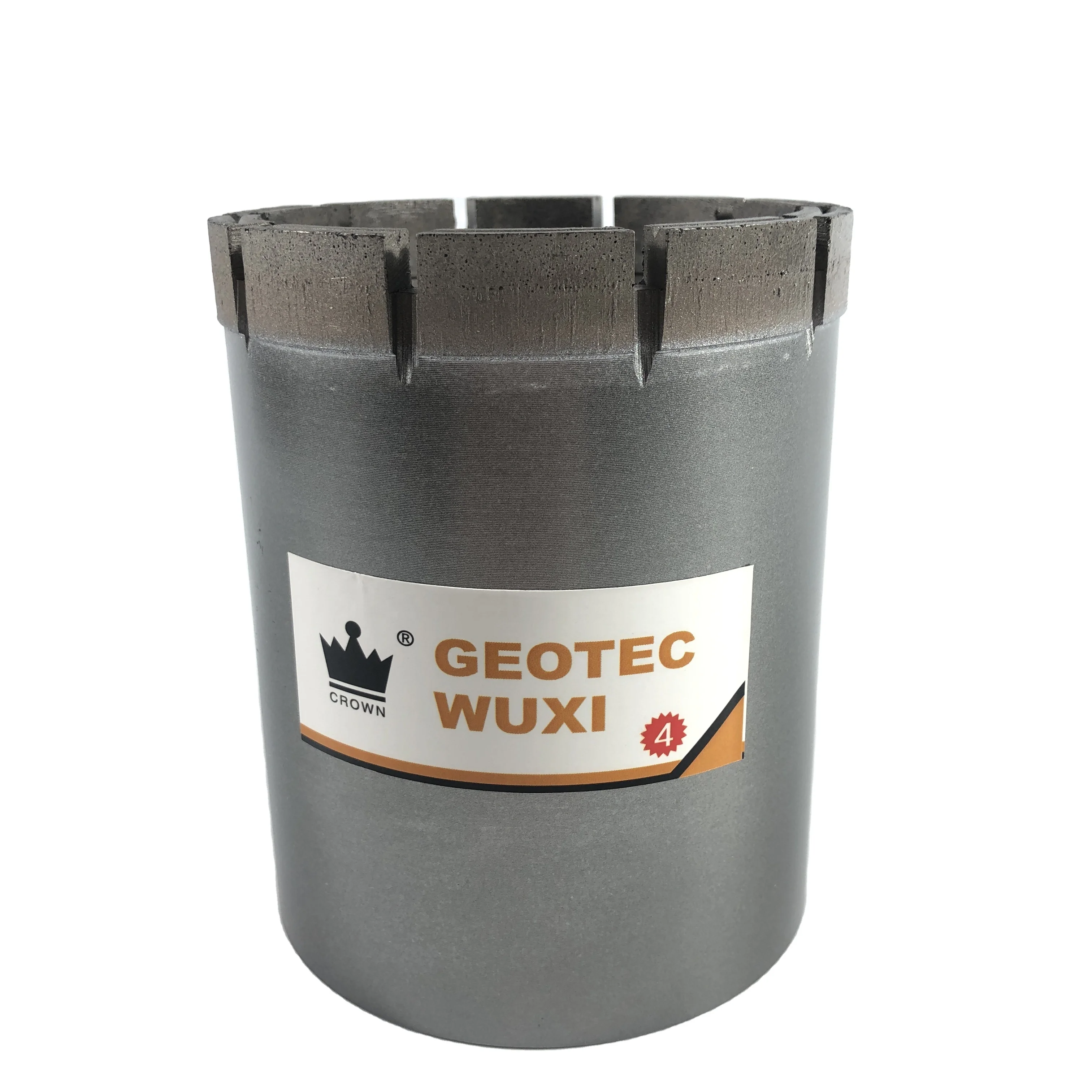 CROWN ダイヤモンドビット HQ ボアパイル用ダブルウォールケース