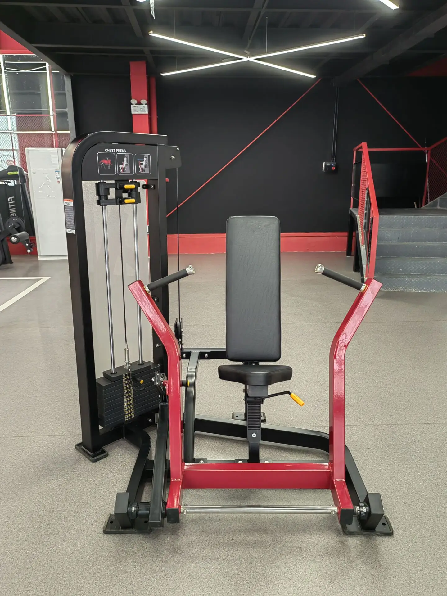 MND Strength Training Workout Commercial Gym Equipment Pin Loaded Weight Selected Seated Rowing for Sale
