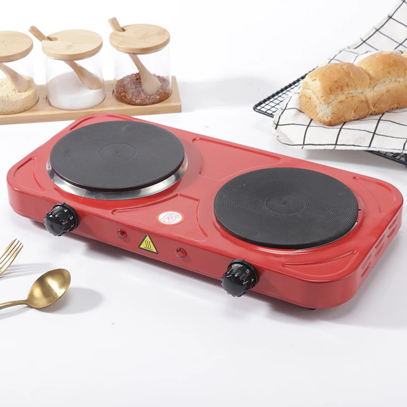 Countertop Multifunction Adjustable Portable Hot Plate Electric Double Cooking Stove