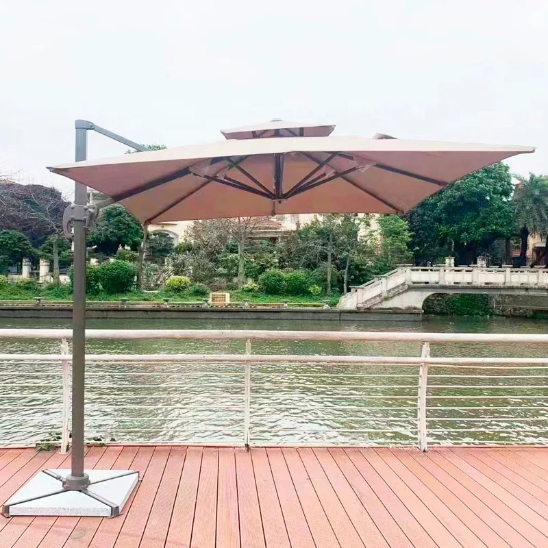 L High Quality Large Umbrella Big Patio Umbrella Outdoor Beer Cafe Coffee Drink Restaurant Hotel Parasol Jardin Furniture