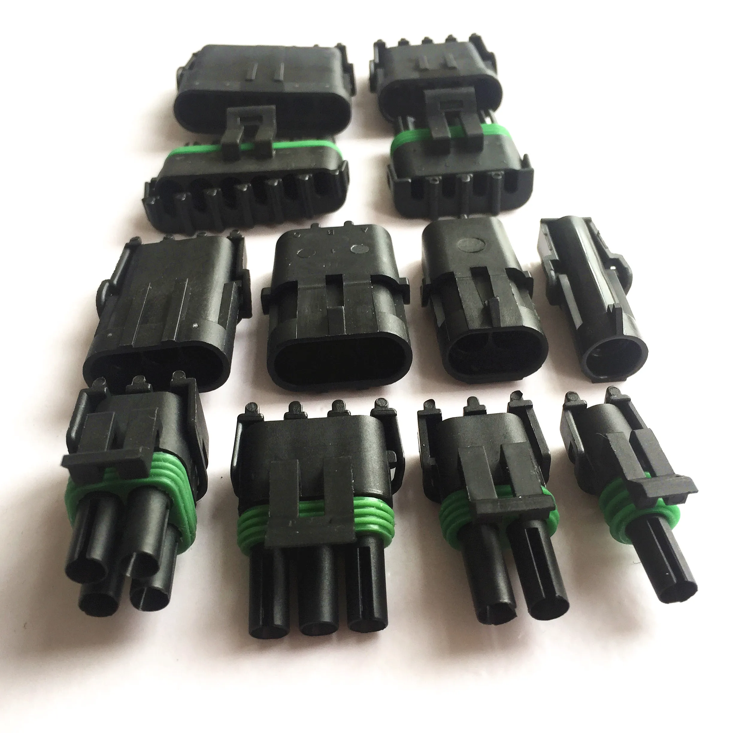 Qiilu Connecteur Électrique 6 Pin Imperméable Voiture Moto - Prise Mâle Femelle Étanche