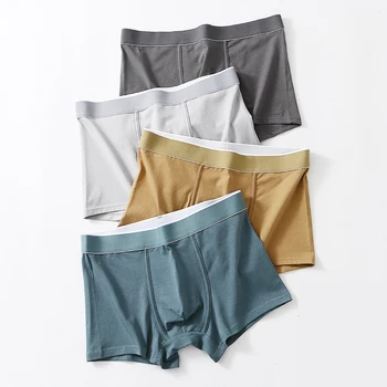 Male Panties Modal Cotton Underwear Boxers Breathable Hight Quality Men's Underpants Comfortable Shorts XXXL