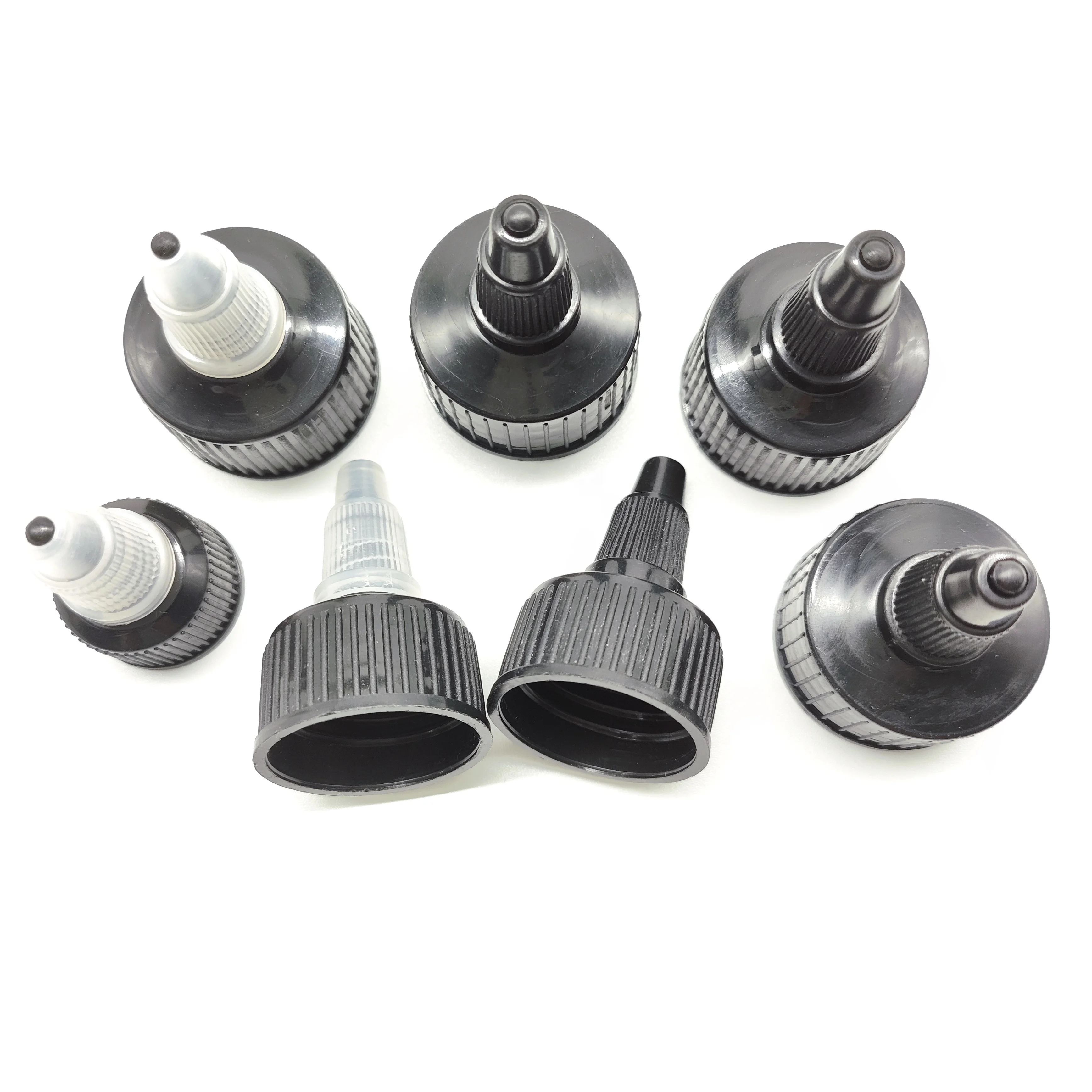 Variety Different Size Available Customized Color Plastic Nozzles Cap for Ketchup Bag Pouch