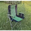 Green horseshoe chair [slender tube]