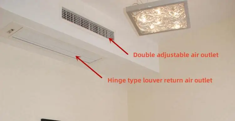 Factory air Conditioner Linear Grille and Louver Fan