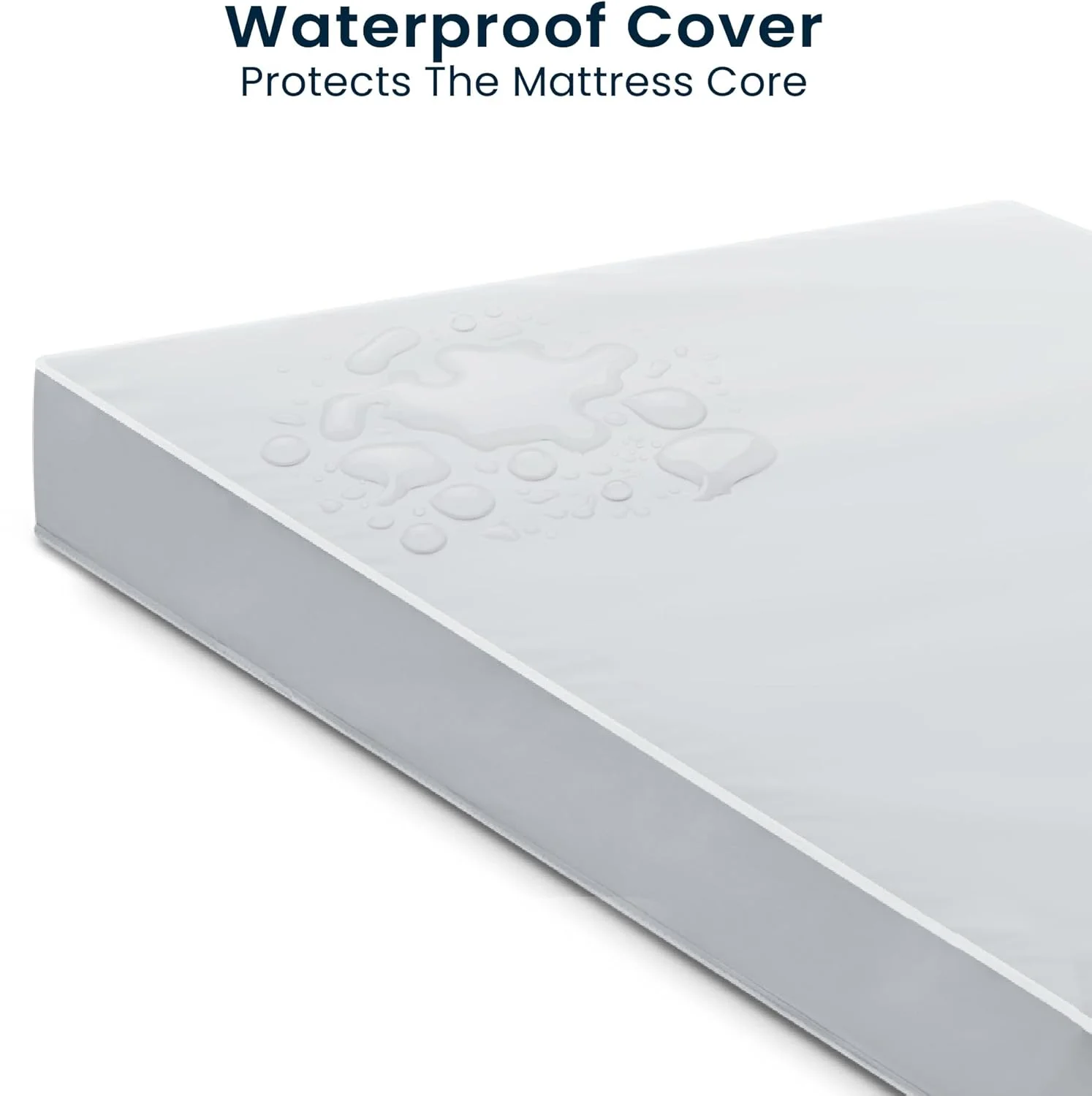 Oeko Certification Clean Easily Soft Skin-friendly Zipper Newborn Baby Crib Bed Mattress Cover supplier