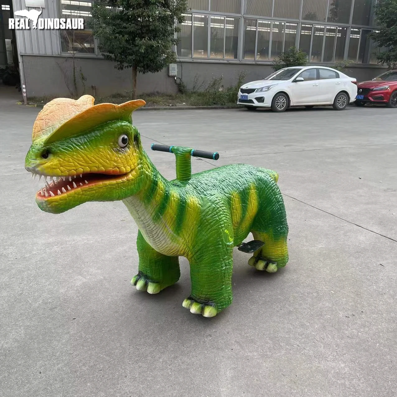 Voiture Télécommandée Dinosaure Aragallant - Avec Lumières Et Musique - Jouet Pour Enfants 2-6 Ans